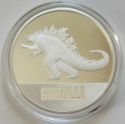 Niue 2 Dollars 2021 Godzilla vs. Kong Godzilla