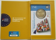 Italien 2 Euro 2022 35 Jahre Erasmus-Programm BU