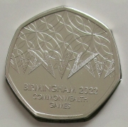Großbritannien 50 Pence 2022 Commonwealth Games in...