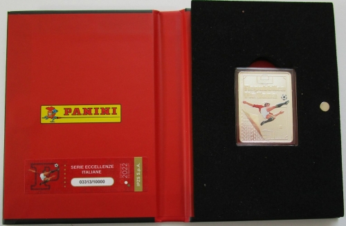 Italien 5 Euro 2022 Panini Rot