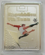 Italiy 5 Euro 2022 Panini Red Silver