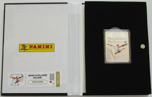 Italiy 5 Euro 2022 Panini White Silver