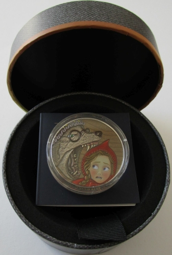 Niue 1 Dollar 2022 Fairy Tales Red Riding Hood 1 Oz Silver