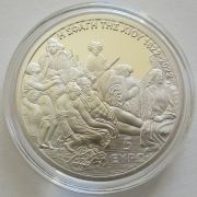 Greece 5 Euro 2022 200 Years Chios Massacre Silver