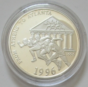 Afghanistan 500 Afghanis 1995 Olympics Atlanta Sprint Silver