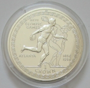 Gibraltar 1 Crown 1995 Olympia Atlanta Diskuswerfen