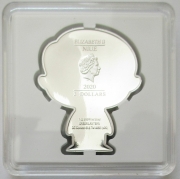 Niue 2 Dollars 2020 Chibi DC Comics Green Lantern 1 Oz Silver