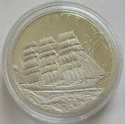 Palau 5 Dollars 2009 Ships Pamir Silver