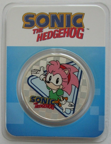 Niue 2 Dollars 2022 Sonic the Hedgehog Amy Rose