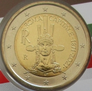 Italien 2 Euro 2021 150 Jahre Hauptstadt Rom BU
