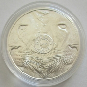South Africa 5 Rand 2022 Big Five II Lion 1 Oz Silver