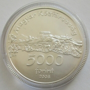 Hungary 5000 Forint 2008 Castle of Siklos Silver BU