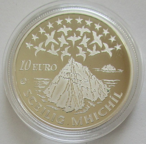 Irland 10 Euro 2008 Europastern Skellig Michael (lose)