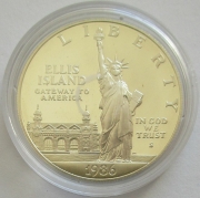 USA 1 Dollar 1986 100 Years Statue of Liberty Silver Proof