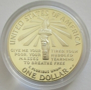 USA 1 Dollar 1986 100 Years Statue of Liberty Silver Proof