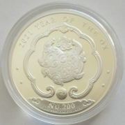 Bhutan 200 Ngultrum 2021 Lunar Ochse