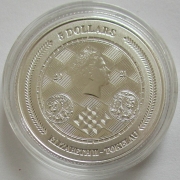 Tokelau 5 Dollars 2021 Chronos 1 Oz Silver