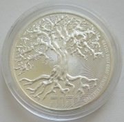 Niue 2 Dollars 2020 Tree of Life 1 Oz Silver