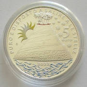 Italiy 5 Euro 2022 Dante Alighieri Purgatorio Silver