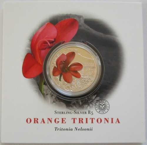 Südafrika 5 Rand 2018 UNESCO Waterberg Biosphere Tritonia