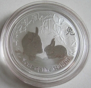 Australien 1 Dollar 2011 Lunar II Hase