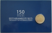 Estland 2 Euro 2022 150 Jahre Literarische Gesellschaft BU