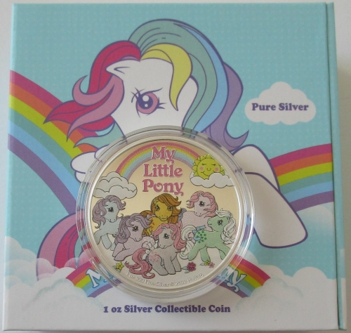 Niue 2 Dollars 2020 My Little Pony 1 Oz Silver