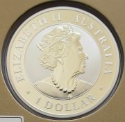 Australien 1 Dollar 2022 Kookaburra ANDA Melbourne Expo Possum Privy