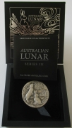 Australien 2 Dollars 2023 Lunar III Hase Antique