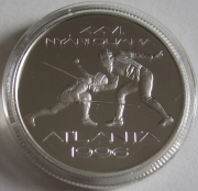 Hungary 1000 Forint 1995 Olympics Atlanta Fencing Silver...
