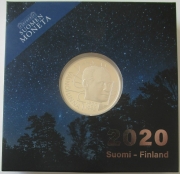 Finland 20 Euro 2020 Väinö Linna Silver