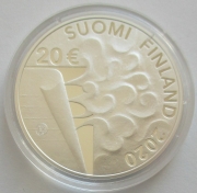 Finnland 20 Euro 2020 Väinö Linna