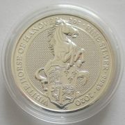 United Kingdom 5 Pounds 2020 Queens Beasts White Horse of...