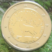 Estonia 2 Euro 2021 Wolf BU