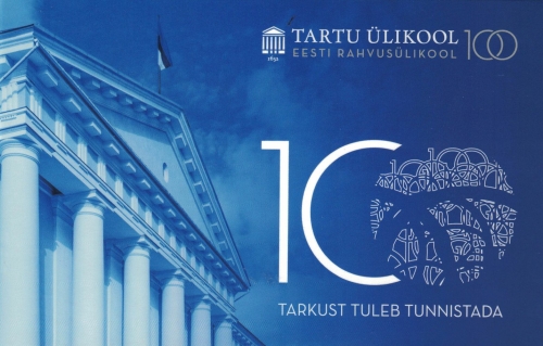 Estonia 2 Euro 2019 100 Years University of Tartu BU