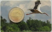 Latvia 2 Euro 2015 Stork BU