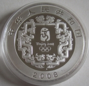 China 10 Yuan 2008 Olympia Beijing Bockspringen (lose)