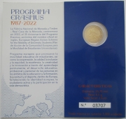 Spain 2 Euro 2022 35 Years Erasmus Programme Proof