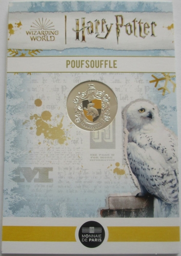 France 10 Euro 2022 Harry Potter Hufflepuff Silver
