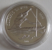 Palau 5 Dollars 2006 Olympics Beijing Canoeing Silver