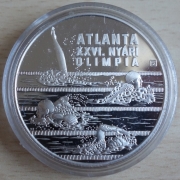 Hungary 1000 Forint 1994 Olympics Atlanta Swimming Silver...