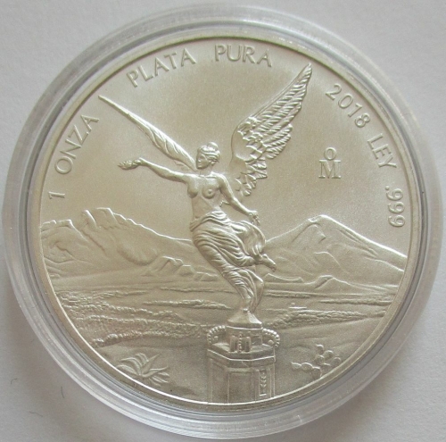 Mexiko Libertad 1 Oz Silber 2018