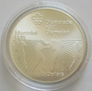 Kanada 5 Dollars 1976 Olympia Montreal Boxen