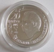 Belgium 20 Euro 2005 Football World Cup in Germany Silver