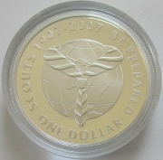 Neuseeland 1 Dollar 2007 100 Jahre Pfadfinder