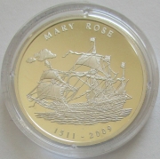 Togo 1000 Francs 2009 Schiffe Mary Rose