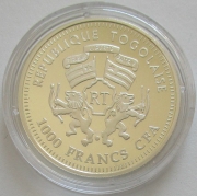 Togo 1000 Francs 2011 Schiffe Pommern