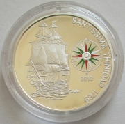 Benin 1000 Francs 2010 Schiffe Santissima Trinidad