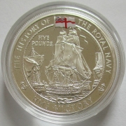 Jersey 5 Pounds 2006 Royal Navy HMS Victory