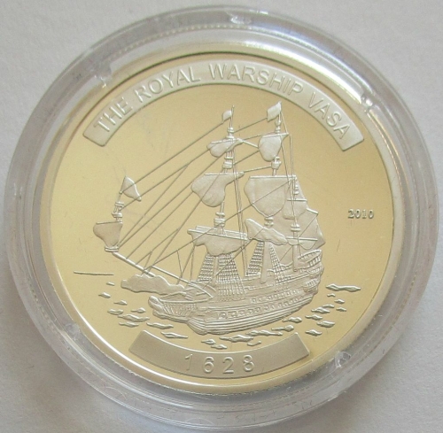 Kongo 1000 Francs 2010 Schiffe Vasa